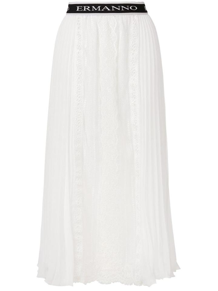 Ermanno Scervino Gonna Lunga - White