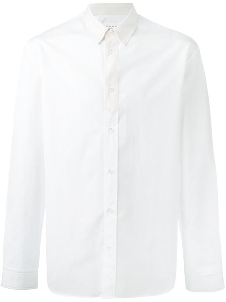Maison Margiela Tie Placket Shirt - White