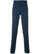 Incotex - Slim Formal Trousers - Men - Wool/other Fibres - 52, Blue, Wool/other Fibres