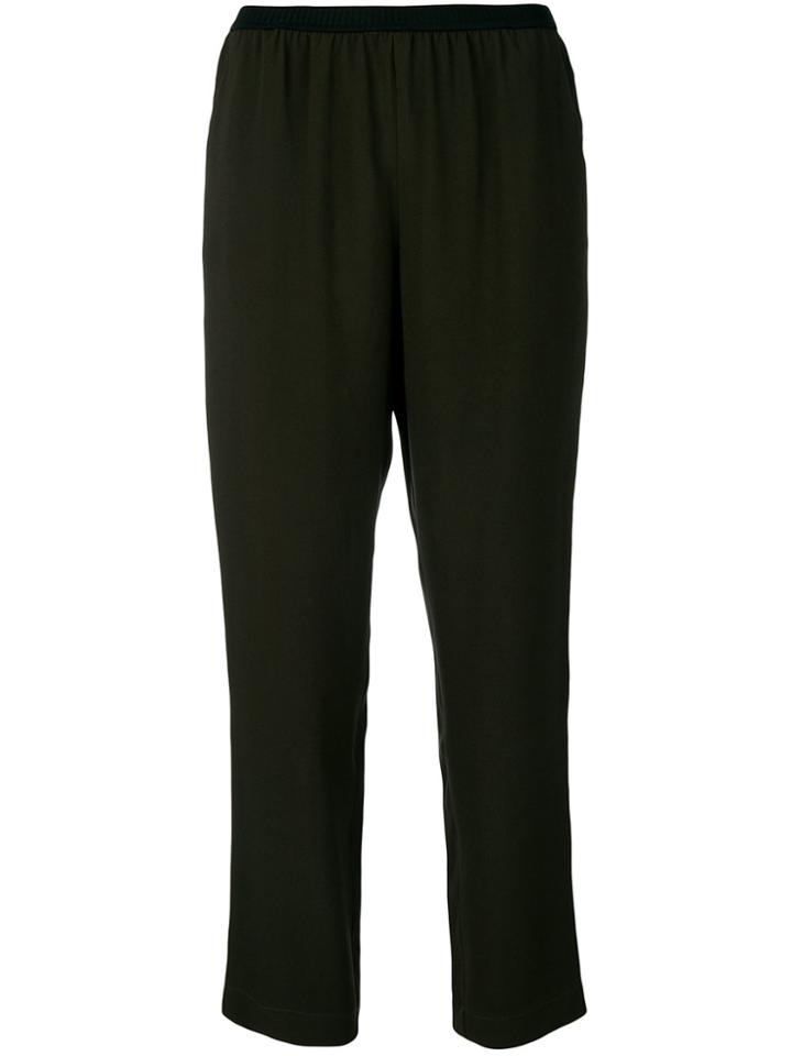 I'm Isola Marras Classic Cropped Trousers - Green
