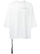 Unravel Project Distressed Logo Print T-shirt - White