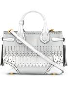 Burberry Fringed Tote - Metallic