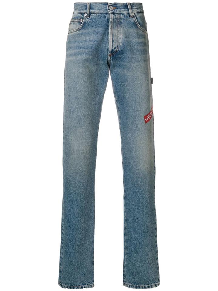 Heron Preston Regular Slim Fit Jeans - Blue