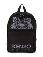 Kenzo Tiger Head Backpack - Black