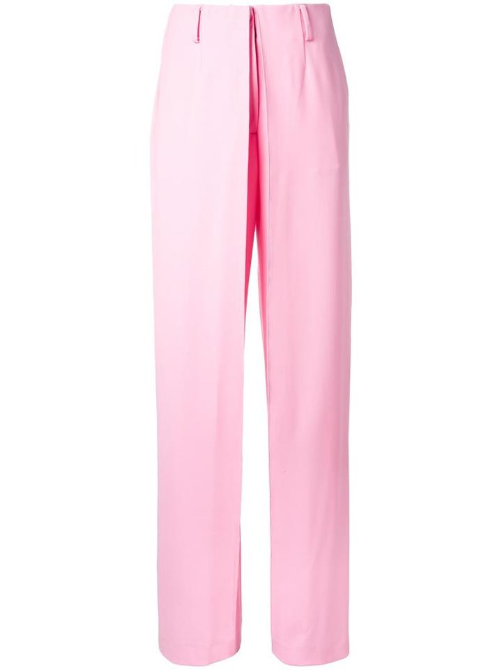 Aalto Wide Leg Trousers, Women's, Size: 36, Pink/purple, Wool/spandex/elastane
