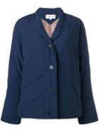 Ymc Buttoned Puffer Jacket - Blue