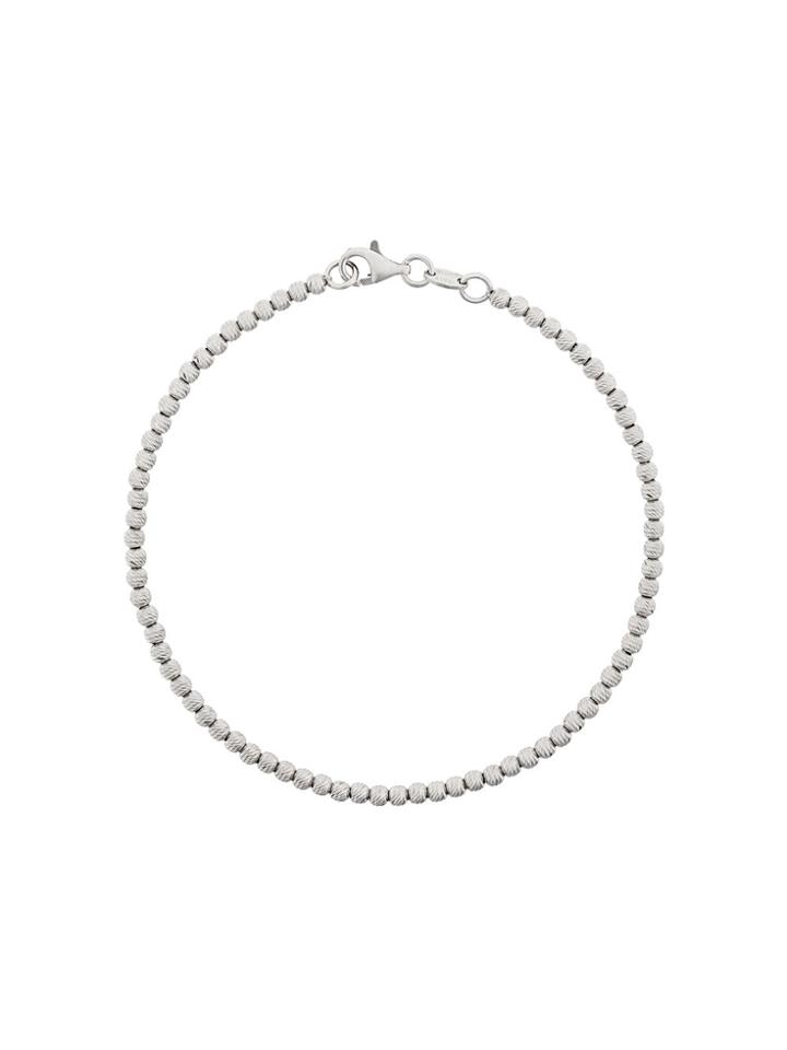 Carolina Bucci 18kt White Gold Disco Ball Bracelet - Metallic