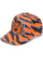 Kenzo Tiger Print Cap - Orange