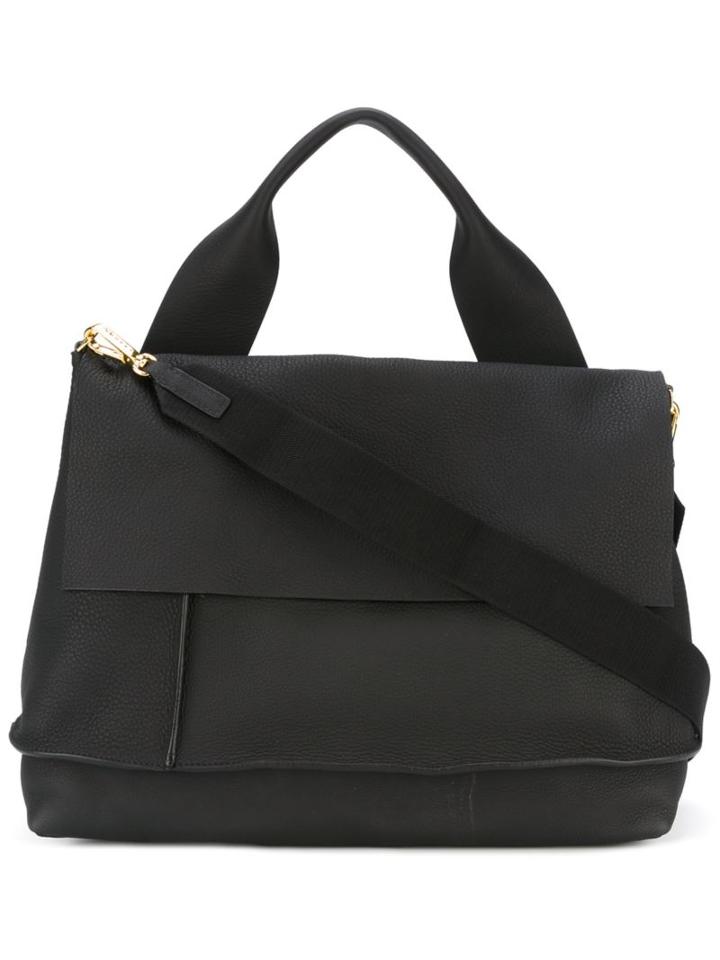 Marni 'city Pod' Tote, Women's, Black, Calf Leather
