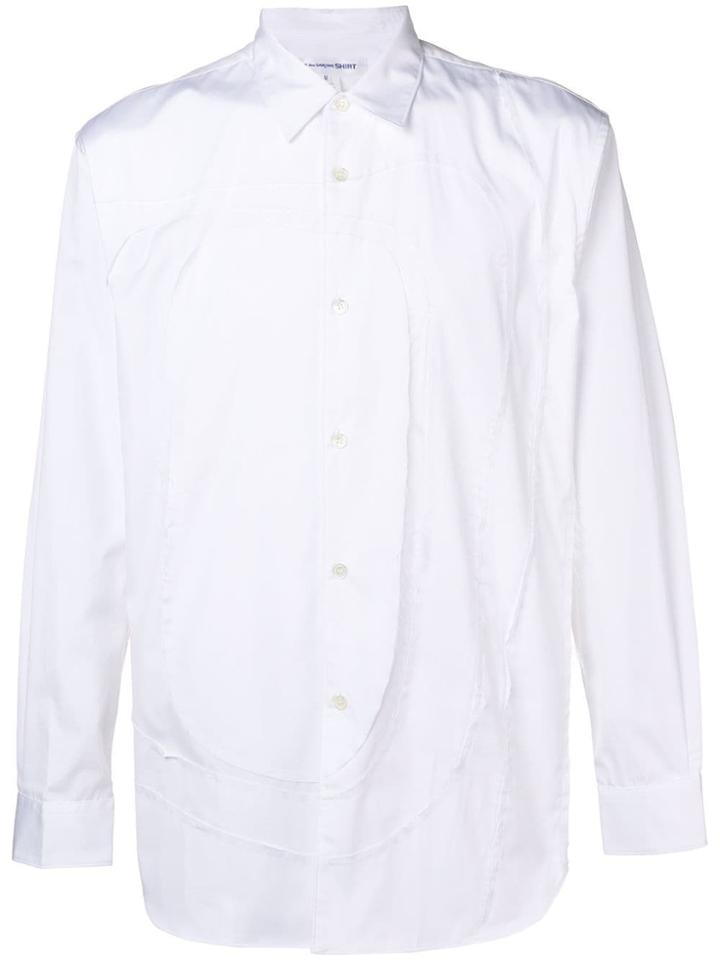 Comme Des Garçons Shirt Cut And Sew Shirt - White