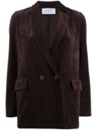 Harris Wharf London Corduroy Blazer - Brown