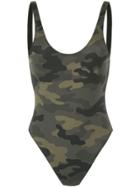 The Upside Camouflage Scoop Swimsuit - Multicolour