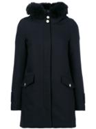 Herno Hood Trim Puffer Jacket - Black