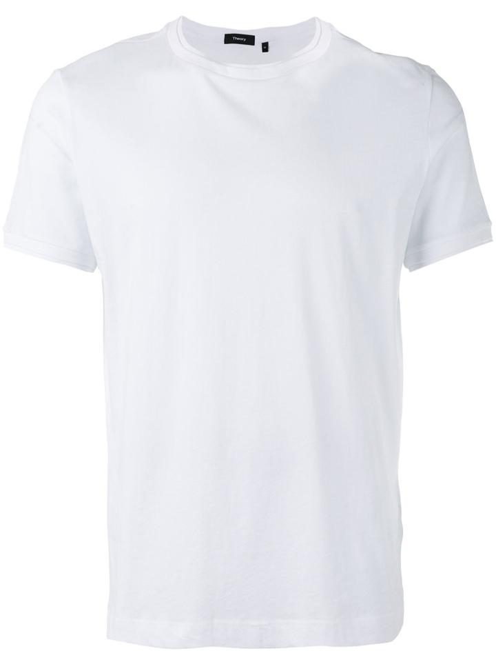 Theory - Plain T-shirt - Men - Cotton - S, White, Cotton