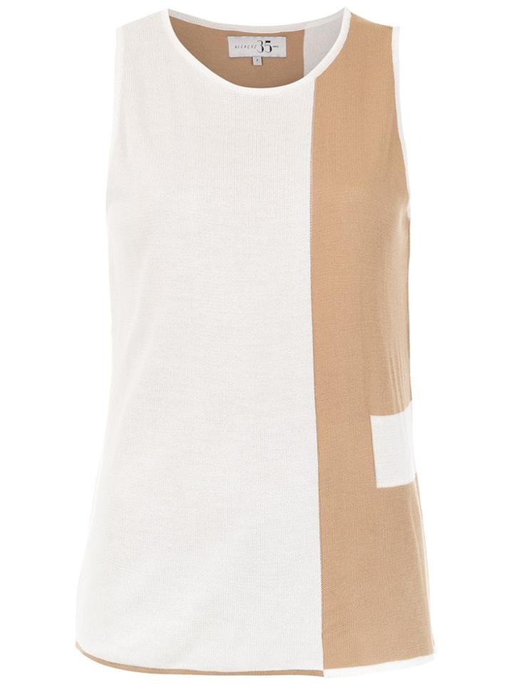 Alcaçuz Granada Knitted Top - Nude & Neutrals