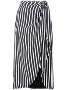 Jonathan Simkhai Striped Midi Skirt - White