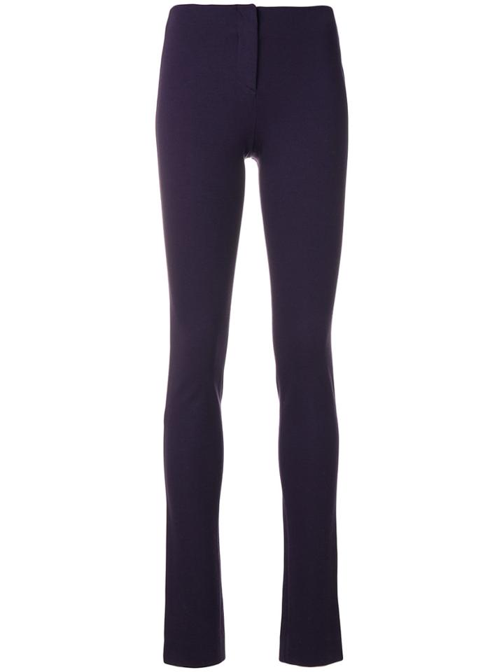 Missoni Vintage High Rise Skinny Trousers - Pink & Purple