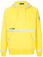 Undercover Astronautics Agency Patch Zip Hoodie - Yellow & Orange