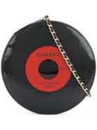Chanel Vintage Record Shoulder Bag - Black