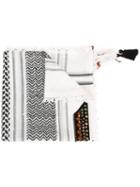 Bazar Deluxe Oriental Scarf, Women's, White, Cotton/polyester