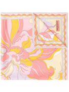 Emilio Pucci Rivera Print Silk-twill Scarf - Yellow