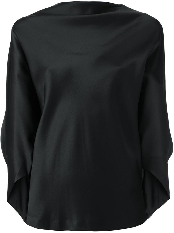 Chalayan Draped Boat Neck Top