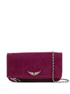 Zadig & Voltaire Rock Clutch Bag - Purple
