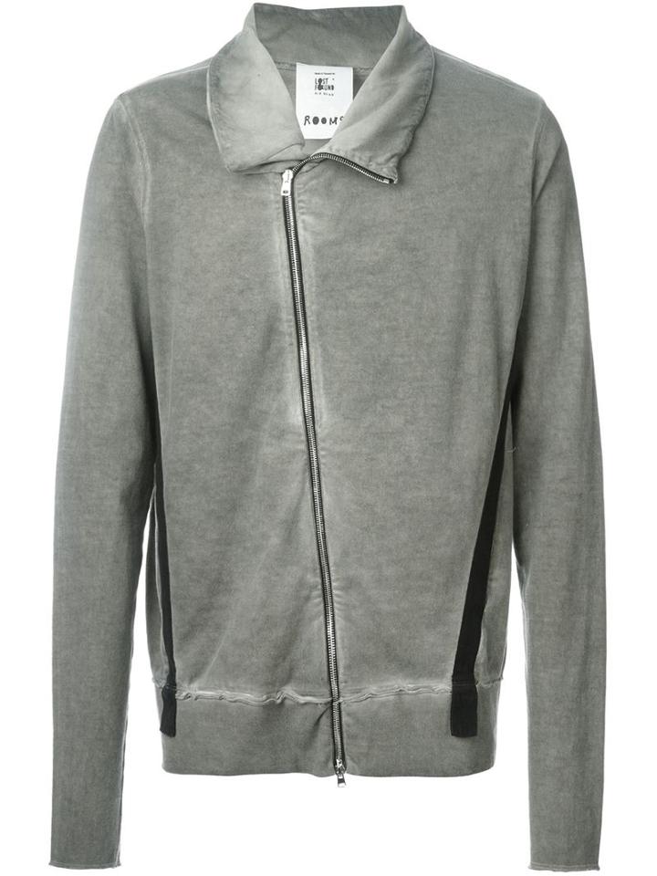 Lost & Found Rooms Asymmetric Zip Jacket