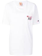 Champion Barcode Detail T-shirt - White