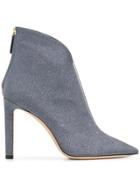 Jimmy Choo Bowie 100 Boots - Blue