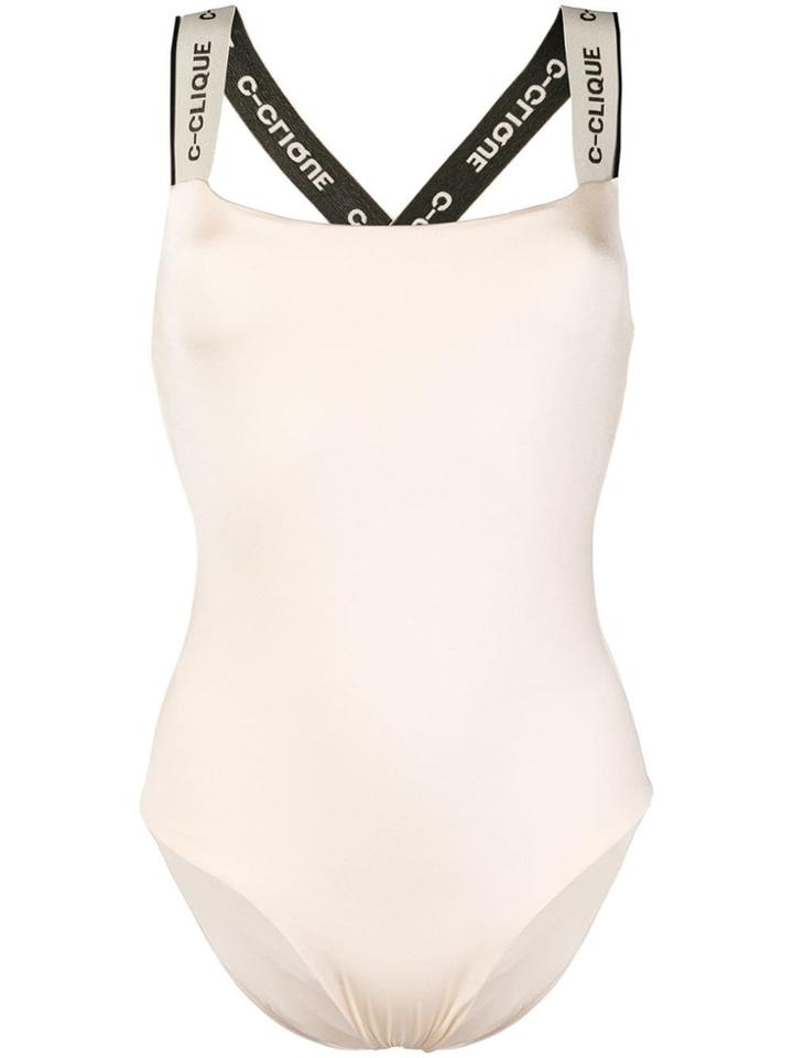 Pinko C-clique Swimsuit - Nude & Neutrals