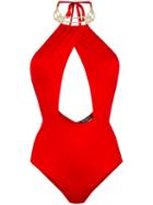 Moeva 'alyssa' One Piece, Women's, Size: Small, Red, Polyamide/spandex/elastane