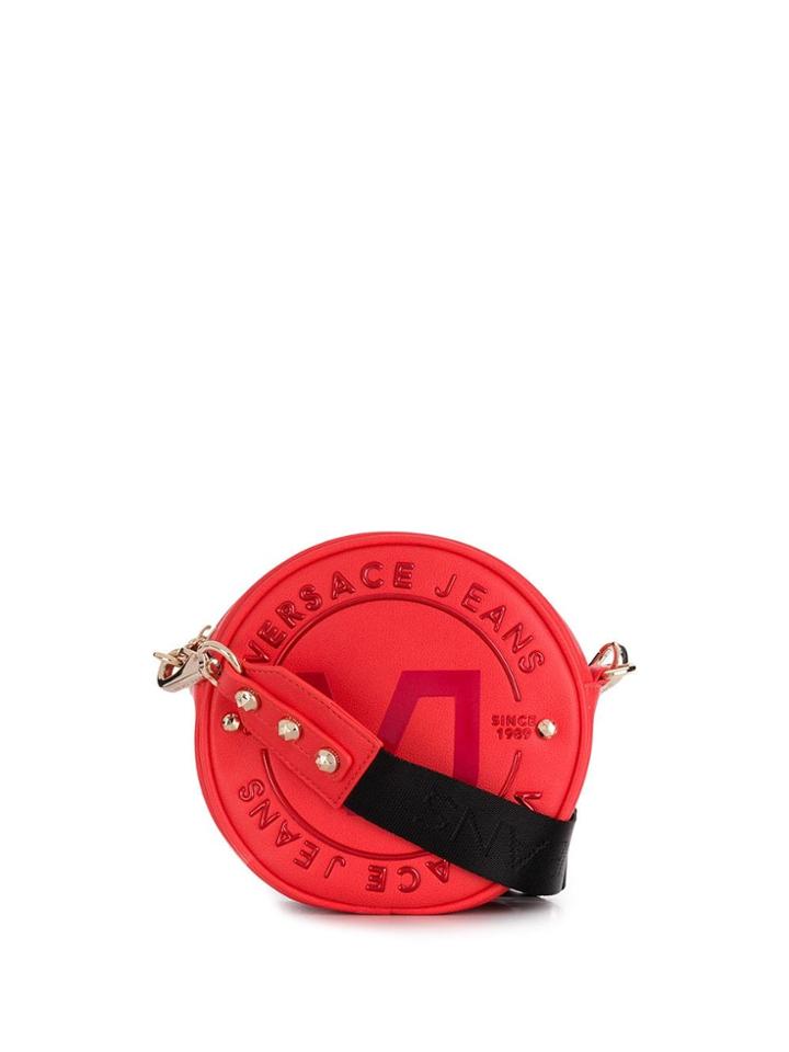 Versace Jeans Round Shoulder Bag - Red