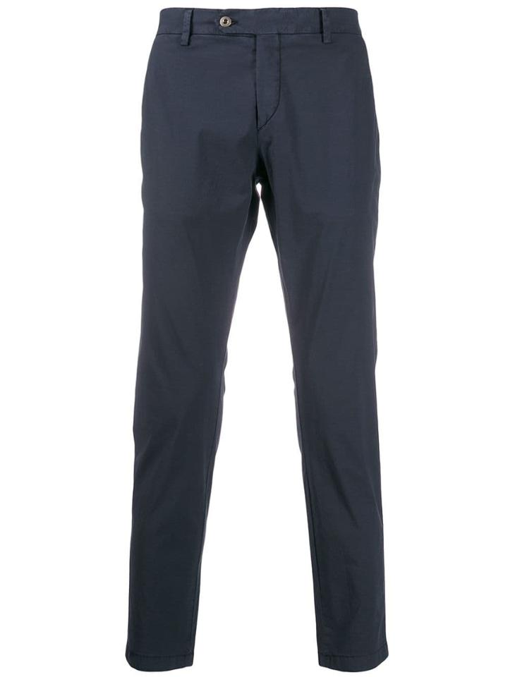 Be Able Cropped Chino Trousers - Blue