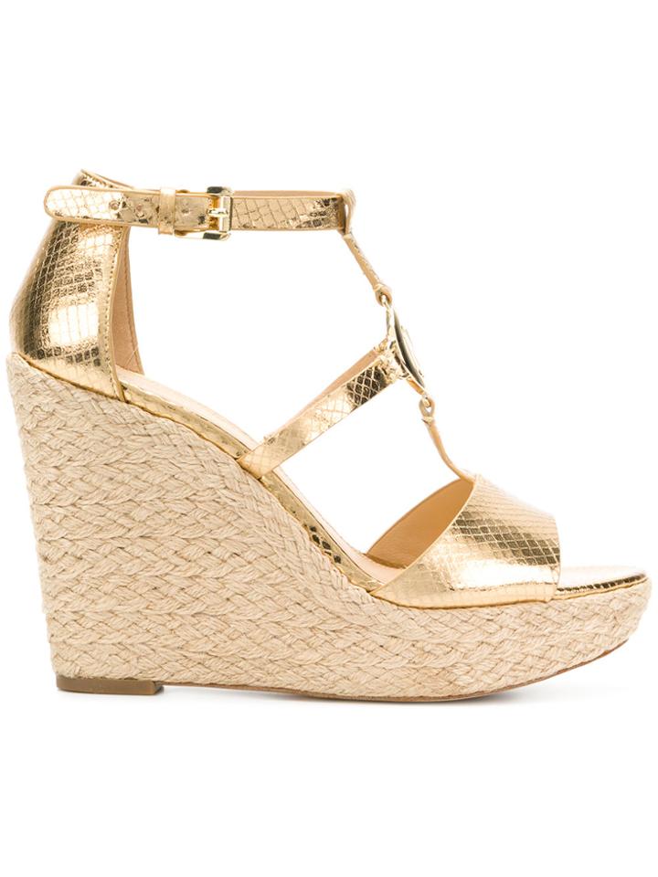 Michael Michael Kors Beth Sandals - Metallic