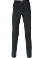 Kiton Slim Fit Jeans, Men's, Size: 33, Grey, Cotton/spandex/elastane
