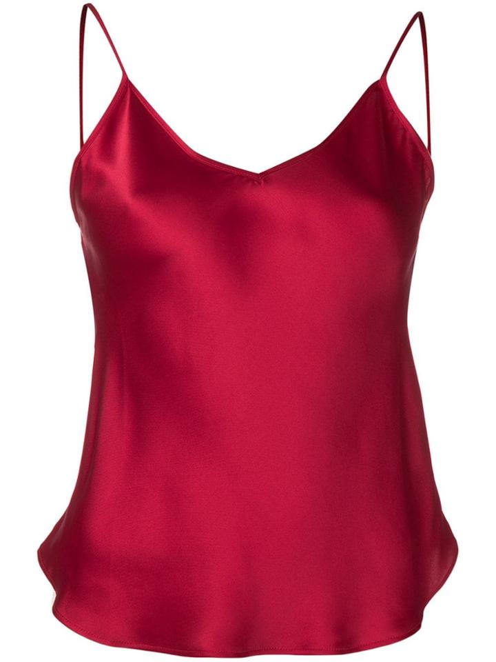 Mes Demoiselles Slip Vest Top - Red