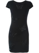 Philipp Plein 'alien' Dress, Women's, Size: Medium, Black, Polyester/spandex/elastane/viscose