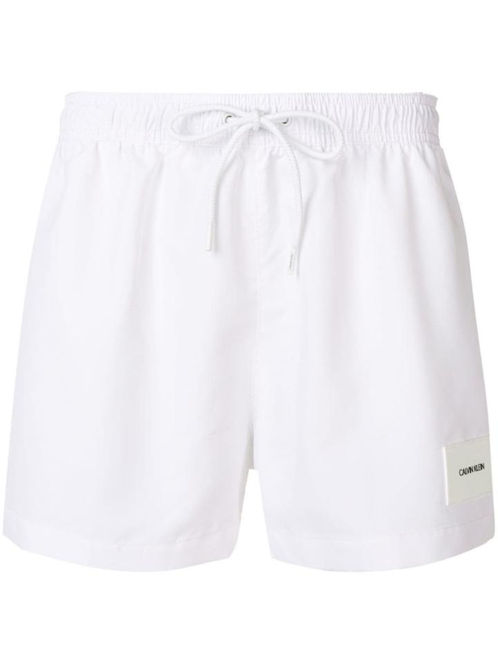 Calvin Klein Underwear Shell Swim Shorts - White