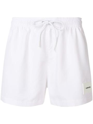 Calvin Klein Underwear Shell Swim Shorts - White