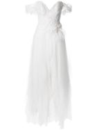 Trash Couture - Off Shoulder Corsetted Dress - Women - Silk - S, White, Silk