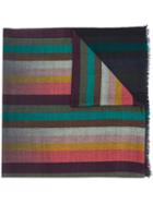 Paul Smith - Woven Stripe Scarf - Men - Wool - One Size, Wool