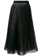 Forte Forte Pleated Midi Skirt - Black