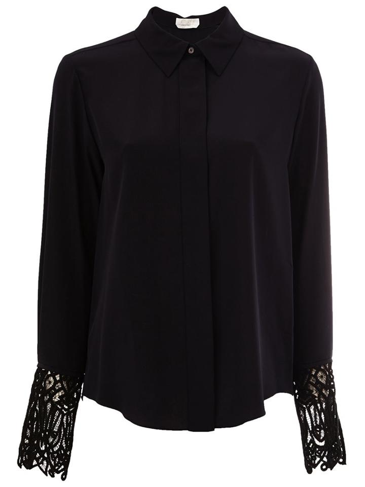 Chloé Lace Cuff Blouse