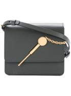 Sophie Hulme Cocktail Detail Shoulder Bag - Grey