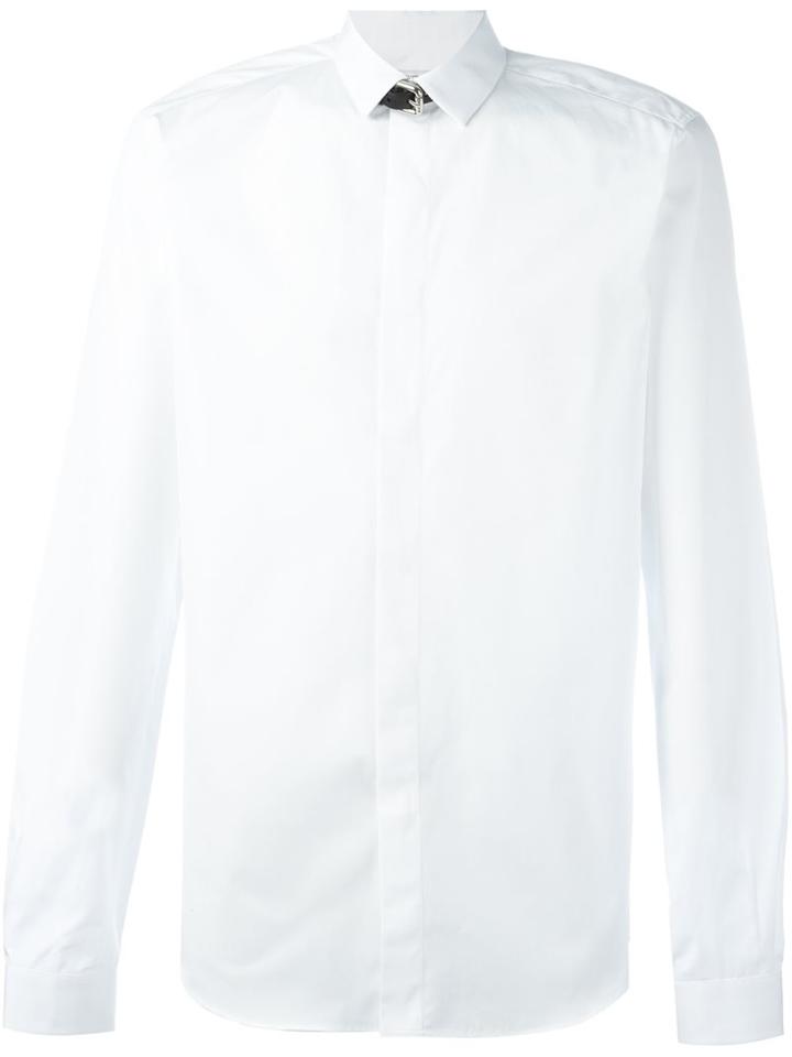 Valentino Buckled Neck Shirt