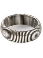 Janis Savitt Wide 'cobra' Bracelet - Metallic