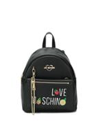 Love Moschino Backpack With Purse - Black