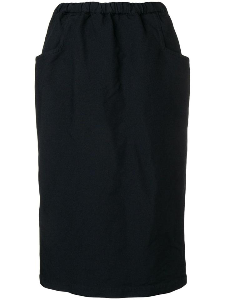 Comme Des Garçons Comme Des Garçons Side Pocket Skirt - Blue