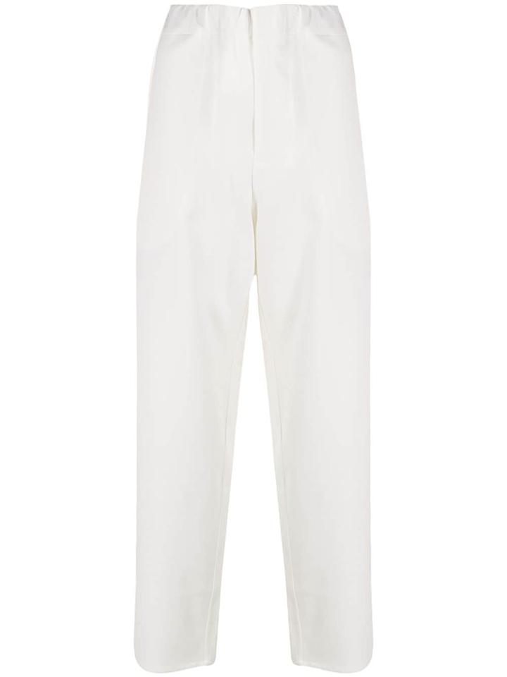 Sofie D'hoore Tapered Plain Trousers - White